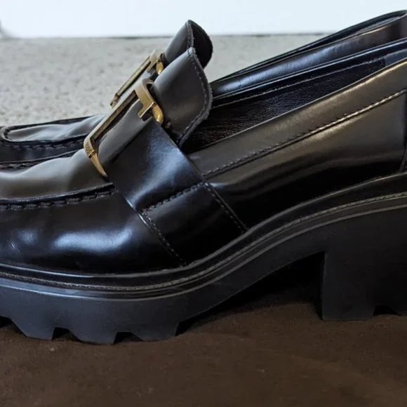 Tod's Women's chunky black loafers - Picture 6 of 8